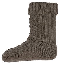 That's Mine Socken - Strick - Earth Brown Melange