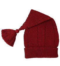 That's Mine Christmas Hat - Knitted - Nel - Red Pear Melange