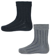 Minymo Socks - 2-Pack - Sleet