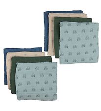 Pippi Hydrofiele Doek - Organic - 8-pack - 65x65 cm - Grijs Mist
