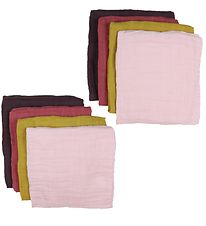 Pippi Hydrofiele Doek - Organic - 8-pack - 65x65 cm - Chalk Pink