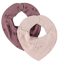 Fixoni Teething Bib - 2-Pack - Hushed Violet