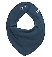 Pippi Baby Teething Bib - Pointy - Dark Denim