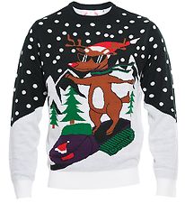Jule-Sweater Bluses Pullover - Scoodoolf - Dunkelgrn