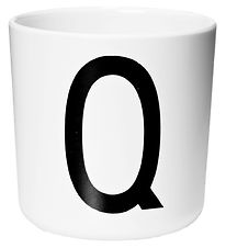 Design Letters Cup - White w. Q