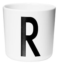 Design Letters Cup - White w. R