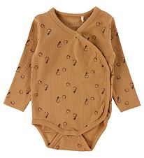 Fixoni Wrap Bodysuit l/s - Lion