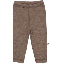 Smallstuff Leggings - Ull - Rib - Nature