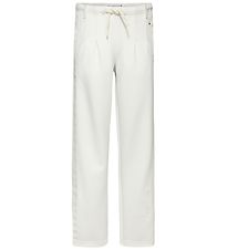 Tommy Hilfiger Broek - Handtekening - Ecru