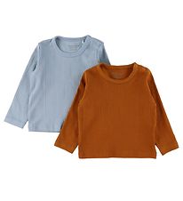 Minymo Blouse - 2 Pack - Ashley Blue