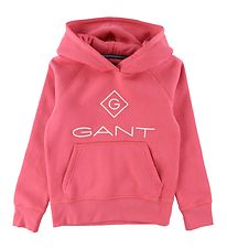 GANT Hoodie - Lock-Up - Rapture Rose