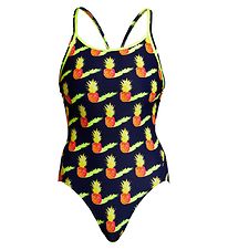 Funkita Maillot de Bain - Dos diamant - UV50+ - Golden Circle