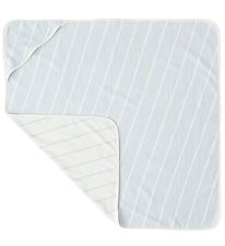 OYOY Hooded Towel - 100x100 cm - Raita - Cloud/Ice Blue
