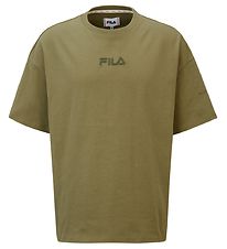 Fila Stuttermabolur - Jaden - Brenndur Olive