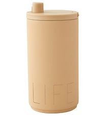 Design Letters Thermo Cup - Travel - 350 mL - Beige