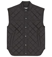 Designers Remix Gewatteerd Vest - Braga - Zwart