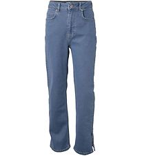 Hound Jeans m. Spleet - Straight - Medium+ Blue Gebruikt