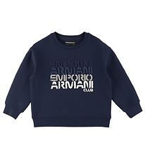 Emporio Armani Blouse - Dress Blue w. Text