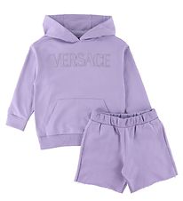 Versace Sweatshirt - Orchid m. Logo