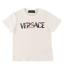 Versace T-Shirt - Blanc av. Imprim