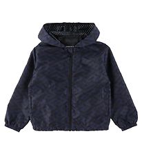 Versace Jacke - Greca Signature - Navy/Schwarz