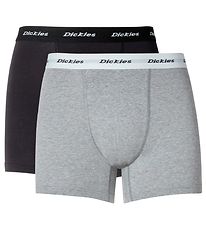 Dickies Boxershorts - 2-pack - Grey Melange/Zwart