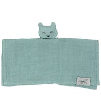 by ASTRUP Comfort Blanket - Cat - Dusty Blue