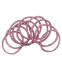 Little Wonders Elastic Hair Bands - Pink - 10-Pack - Light Pink