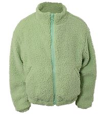 Hound Fleece Jacket - Teddy - Power Green