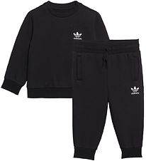 adidas Originals Sweat Set - Crew - Black