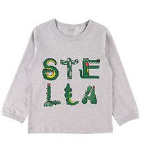 Stella McCartney Kids Blouse - Gris Chin av. Appuyez sur