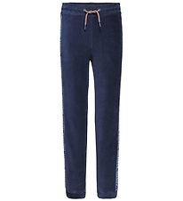 Tommy Hilfiger Byxor - Tejp - Twilight Marinblå