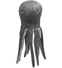 Filibabba Soft Toy - Squid - 30 cm - Grey