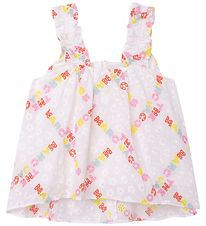 Little Marc Jacobs Top - De Baby Pop Top - Wit/Pastel m. Blon