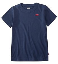 Levis Stuttermabolur - Batwing - Dress Blues