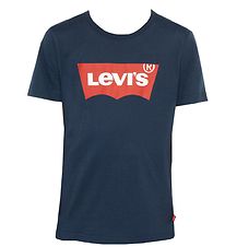 Levis Stuttermabolur - Batwing - Dress Blues