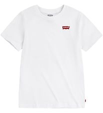 Levis Stuttermabolur - Batwing - Hvítur