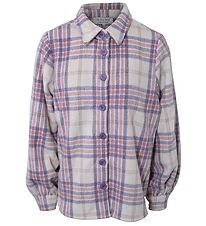 Hound Overhemd - Geruit - Wit/Roze/Paars/Beige