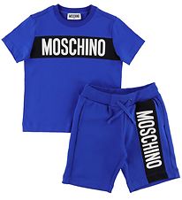 Moschino Set - T-Shirt/Shorts - Blauw