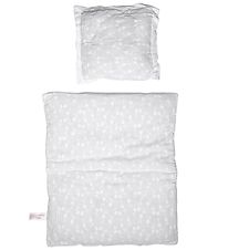 MaMaMeMo Doll Bedding - 33 cm - White w. Blonde