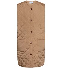 Grunt Padded Gilet - Quilted - Mary - Coffee Brown