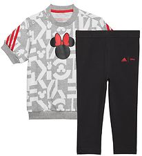 adidas Performance Sumarsett - Disney Minnie Mouse - Grátt/Hvítt