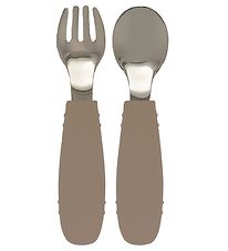 Tiny Tot Cutlery - 2 Parts - Chinchilla