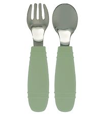 Tiny Tot Cutlery - 2 Parts - Sage