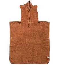 Sebra Towel Poncho - Frott - Milo - 85x54 cm - Sweat Tea Brown