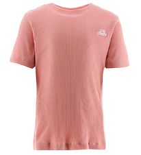 Champion Fashion Stuttermabolur - Rib - Bleikt
