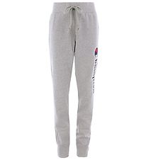 Champion Fashion Rib - Jogginghosen - Grau m. Logo