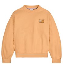 Tommy Hilfiger Sweat-shirt - Script de teinture - Prairie Yellow