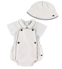 Emporio Armani Set - Bodysuit/Overalls/Bølleaht - White