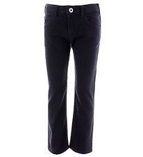 Emporio Armani Buxur - Dökkblátt